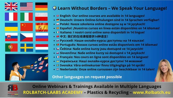 ROLBATCH Academy - kursy online z przetwórstwa tworzyw sztucznych, dr Magdalena Laabs