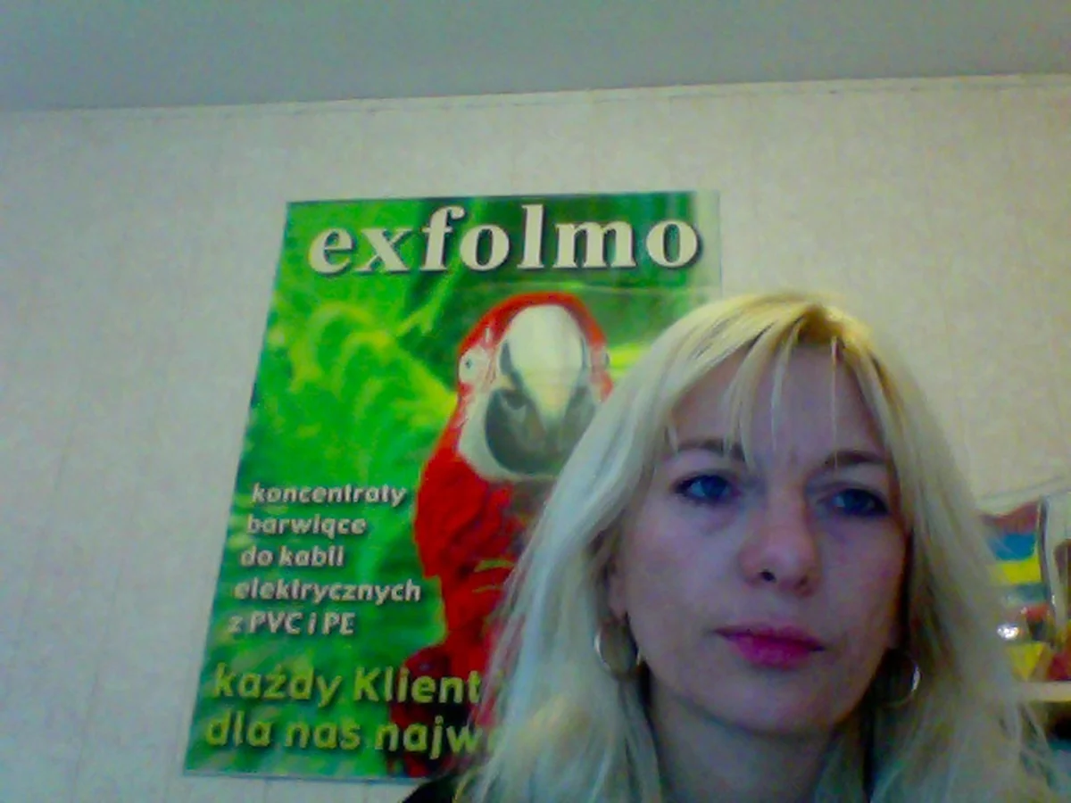Magdalena Laabs w biurze Exfolmo