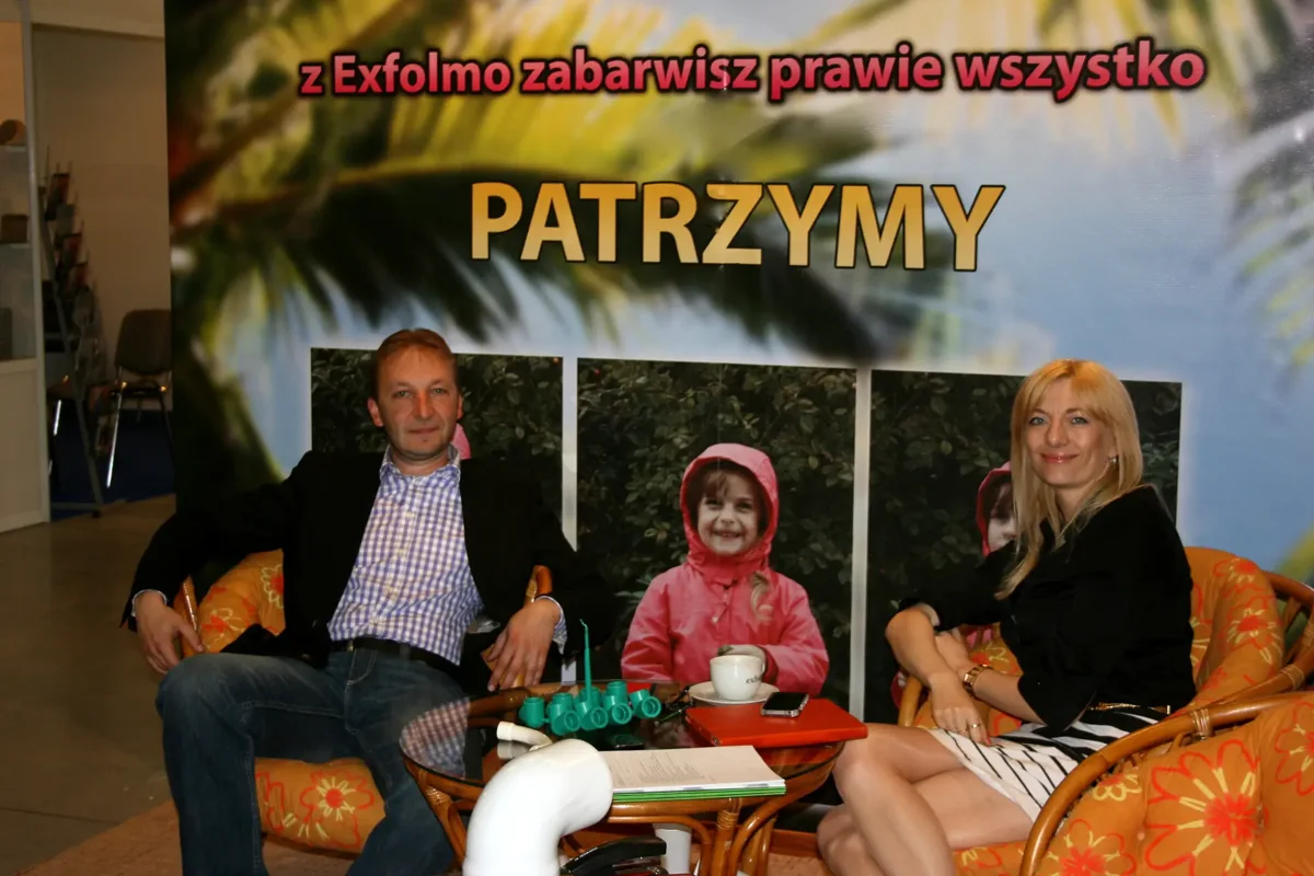 Stoisko Exfolmo na targach Plastpol
